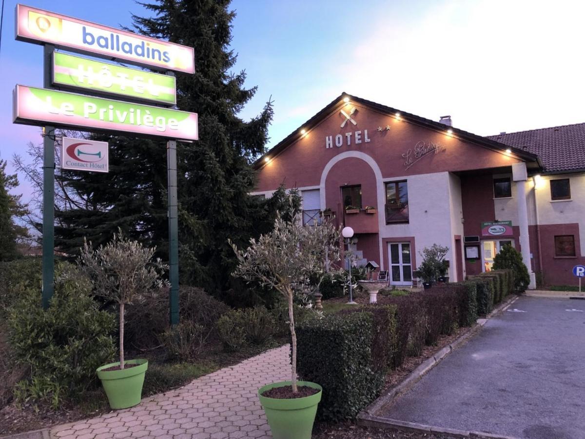 Hotel Restaurant Le Privilege - Authentic By Balladins Verdun-sur-Meuse Exterior photo